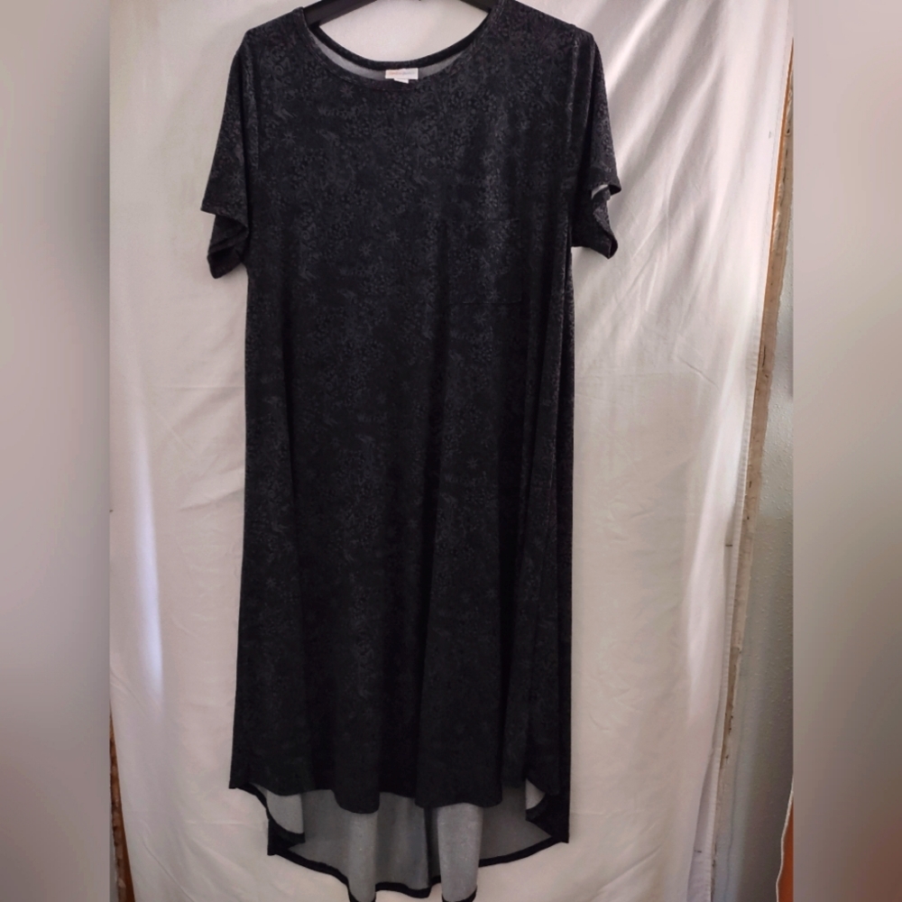 Elegant LulaRoe Black Dress With Pocket